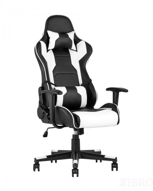 Игровое кресло компьютерное TopChairs Diablo белое геймерское