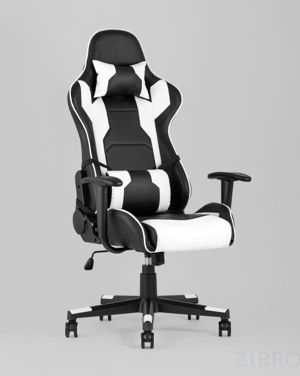 Игровое кресло компьютерное TopChairs Diablo белое геймерское