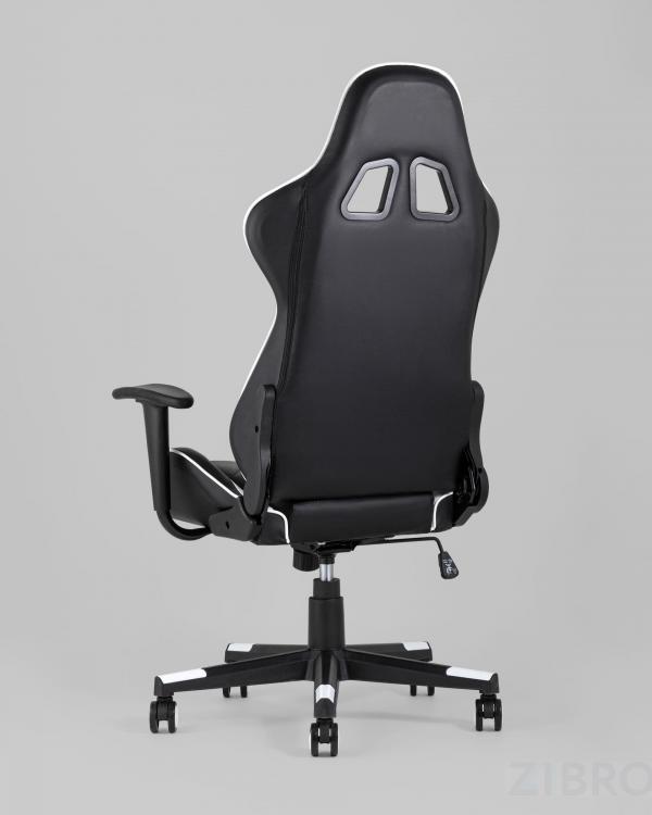 Игровое кресло компьютерное TopChairs Diablo белое геймерское