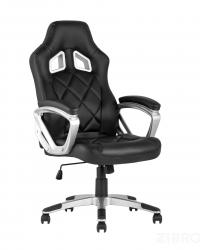 Игровое кресло TopChairs Continental черное геймерское