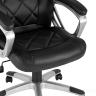 Игровое кресло TopChairs Continental черное геймерское
