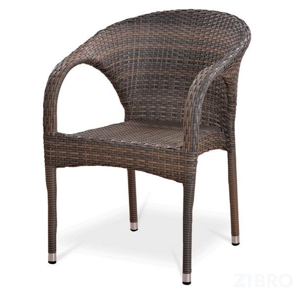 Кресло из иск. ротанга Y290BG-W1289 Pale
