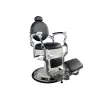 ВИНТАЖНОЕ БАРБЕР КРЕСЛО VINTAGE 004 (WHITE) BLACK