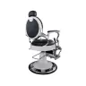 ВИНТАЖНОЕ БАРБЕР КРЕСЛО VINTAGE 004 (WHITE) BLACK