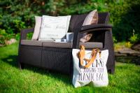 Комплект мебели Corfu Love Seat (2х мест.диван), коричневый