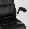 Компьютерное кресло TopChairs Force офисное черное, обивка из экокожи