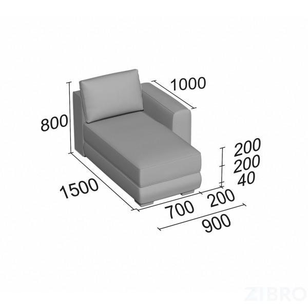 Оттоманка Гогленд с подъемным механизмом