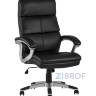 TopChairs Power офисное черное, обивка из экокожи, механизм регулировки Top Gun