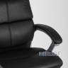 TopChairs Power офисное черное, обивка из экокожи, механизм регулировки Top Gun