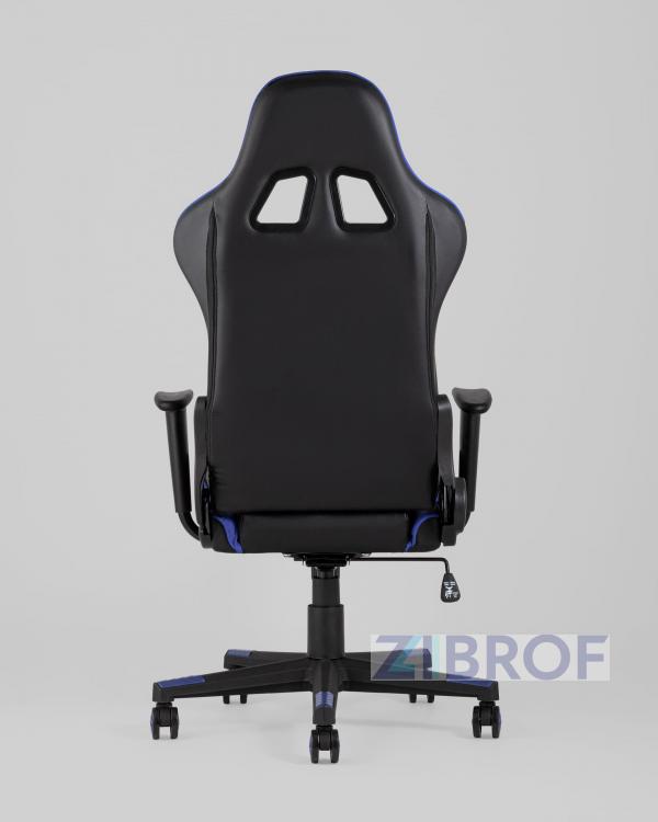 Игровое кресло компьютерное TopChairs Diablo синее геймерское