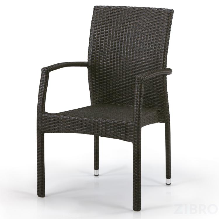 Стул из иск. ротанга Y379A-W53 Brown