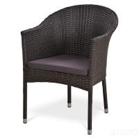 Кресло из иск. ротанга Y350B-W51 Brown