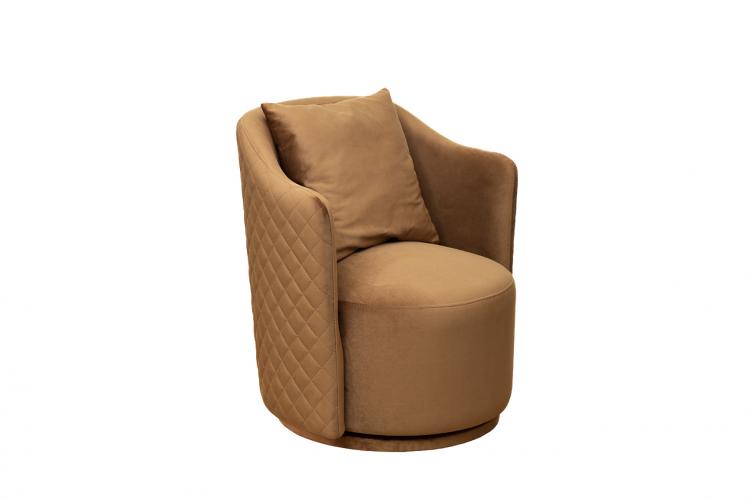 Кресло Верона Базовая(Verona Basic/VD) вращающееся велюр коричн. Colt004-KOR 70*77*80см Кресло Верона Базовая(Verona Basic/VD) вращающееся велюр коричн. Colt004-KOR 70*77*80см