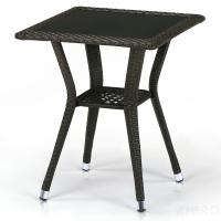 Стол из иск. ротанга T25-W53-50x50 Brown