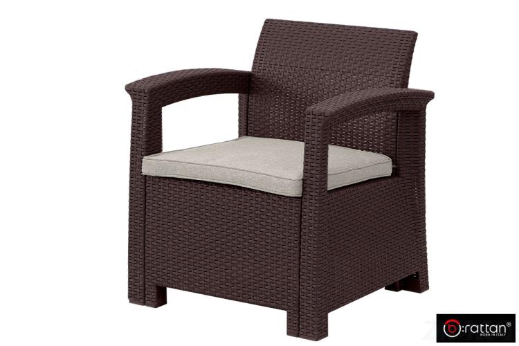 Комплект мебели Rattan Comfort 5, венге