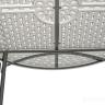 Стол круглый складной пластиковый Кейт 160, стальной каркас, полиэтилен высокой плотности HDPE