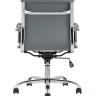 Компьютерное кресло TopChairs City S офисное серое, обивка экокожа, механизм качания и регулировки по высоте