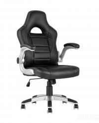 Игровое кресло компьютерное TopChairs Genesis черное геймерское