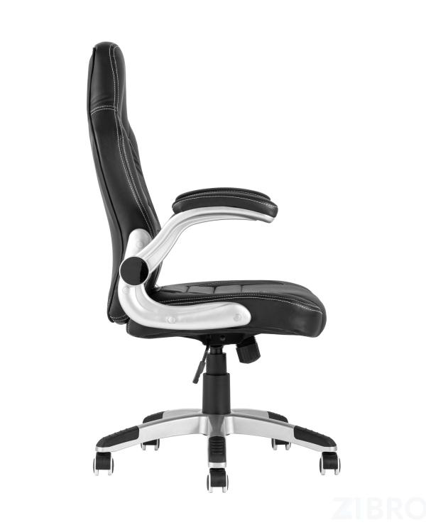 Игровое кресло компьютерное TopChairs Genesis черное геймерское
