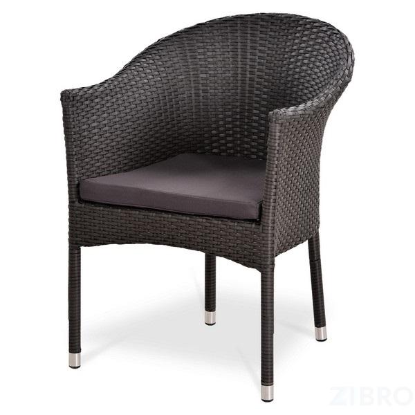 Кресло из иск. ротанга Y350W-W2390 Brown