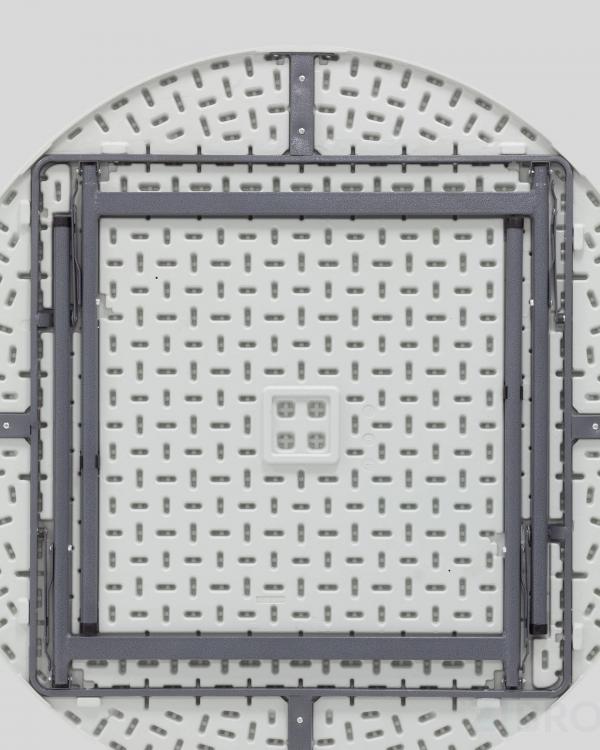 Стол круглый складной пластиковый Кейт 116, полиэтилен высокой плотности HDPE