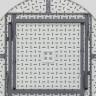 Стол круглый складной пластиковый Кейт 116, полиэтилен высокой плотности HDPE