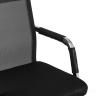Компьютерное кресло TopChairs Clerk офисное черное в обивке из экокожи, механизм качания Top Gun