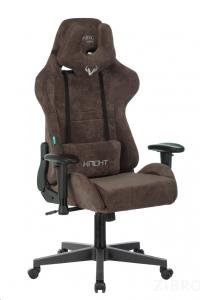Бюрократ VIKING KNIGHT LT10 FABRIC коричневый обивка велюр