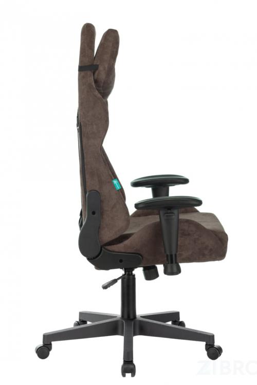 Бюрократ VIKING KNIGHT LT10 FABRIC коричневый обивка велюр