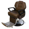 Кресло мужское Барбер МД-8763 тёмно-коричневый