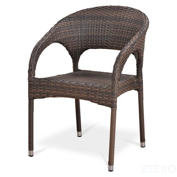 Кресло из иск. ротанга Y90CG-W1289 Pale