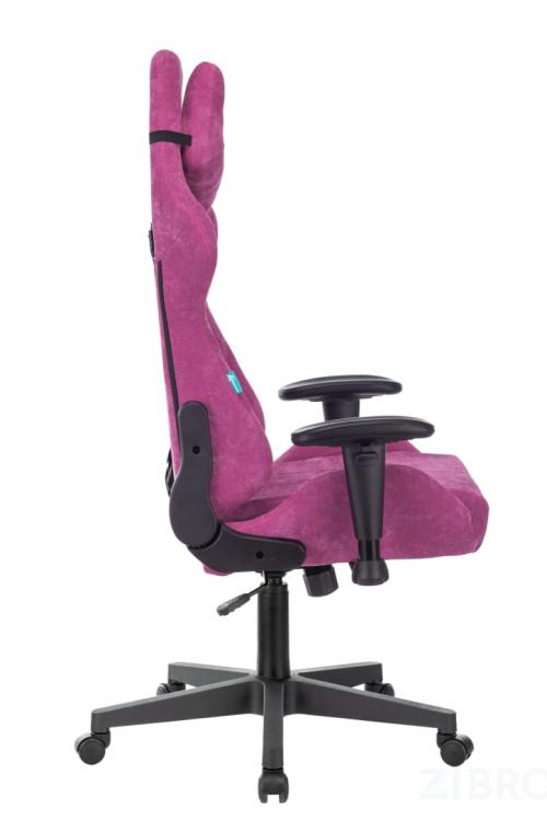 Бюрократ VIKING KNIGHT LT15 FABRIC малиновый обивка велюр