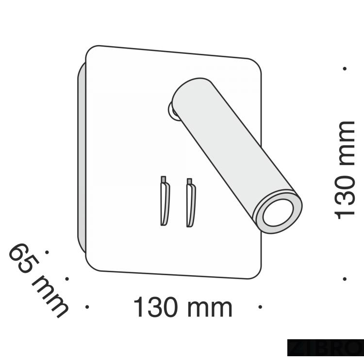 Настенный светильник (бра) Technical C175-WL-01-6W-W