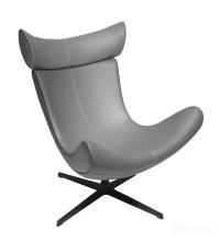 Кресло TORO серый, экокожа