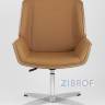TopChairs Crown офисное коричневое, обивка экокожа, металлический каркас TopChairs Crown офисное коричневое, обивка экокожа, металлический каркас