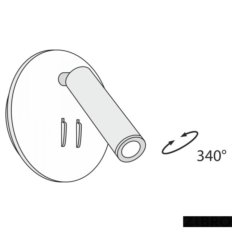 Настенный светильник (бра) Technical C176-WL-01-6W-B