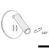 Настенный светильник (бра) Technical C176-WL-01-6W-B