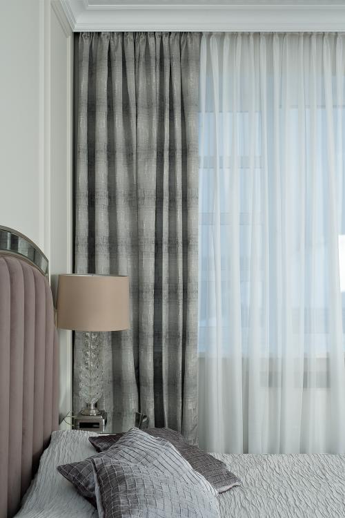 121GD-00007/1 Портьера Люкс (Luxury) бирюза  275*260