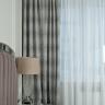 121GD-00007/1 Портьера Люкс (Luxury) бирюза  275*260