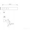 Настенный светильник (бра) Technical C031WL-L8B3K