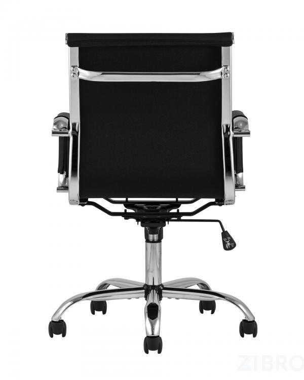Компьютерное кресло TopChairs City S офисное коричневое, обивка экокожа, механизм качания и регулировки по высоте