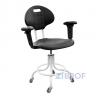 Кресло-стул КР10-1 полиуретан с подлокотниками 