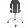 Кресло винтовое с мягким сиденьем на колесиках КР01(Т)