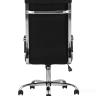 Компьютерное кресло TopChairs Original офисное черное в обивке из экокожи, механизм качания Top Gun