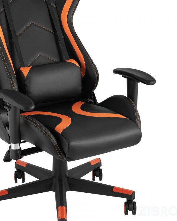 Игровое кресло TopChairs Cayenne оранжевое геймерское Игровое кресло TopChairs Cayenne оранжевое геймерское