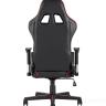 Игровое кресло TopChairs Racer черно-красное геймерское