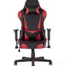 Игровое кресло TopChairs Racer черно-красное геймерское