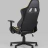 Игровое кресло компьютерное TopChairs Impala желтое геймерское