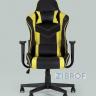 Игровое кресло компьютерное TopChairs Impala желтое геймерское