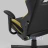 Игровое кресло компьютерное TopChairs Impala желтое геймерское